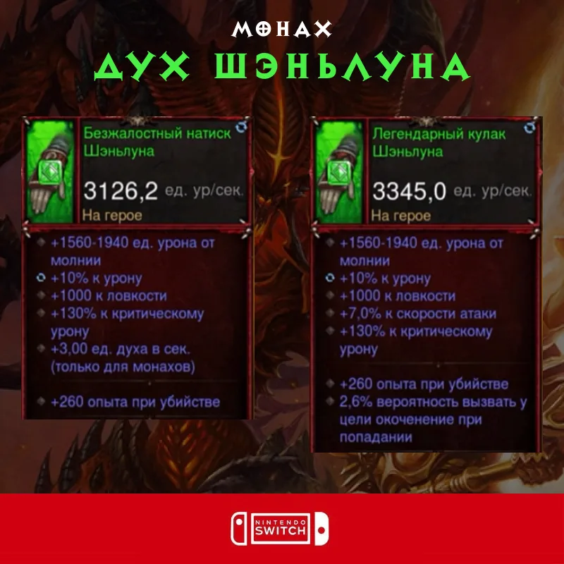 Комплект: Дух Шэньлуна (Nintendo Switch)