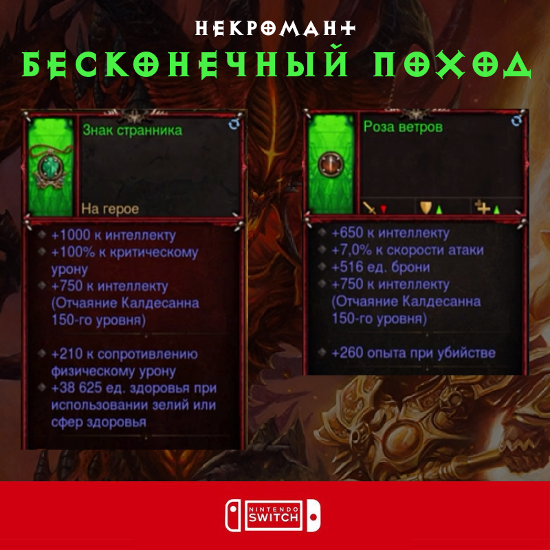 Комплект: Бесконечный поход (Nintendo Switch)