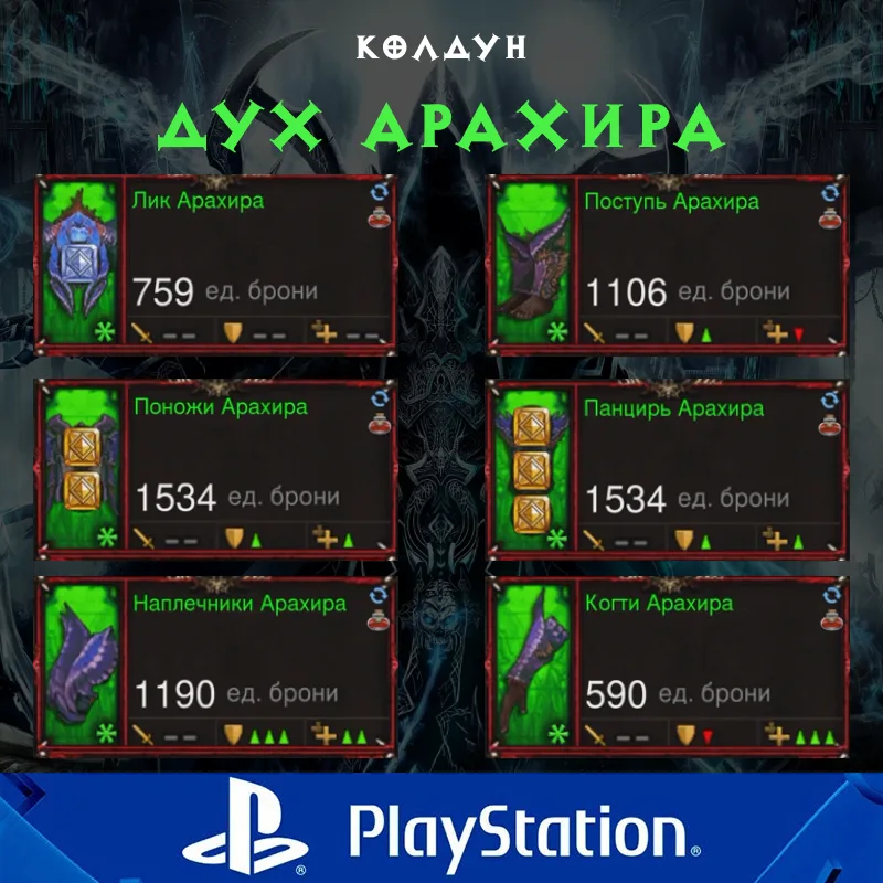 Комплект: Дух Арахира (PlayStation)