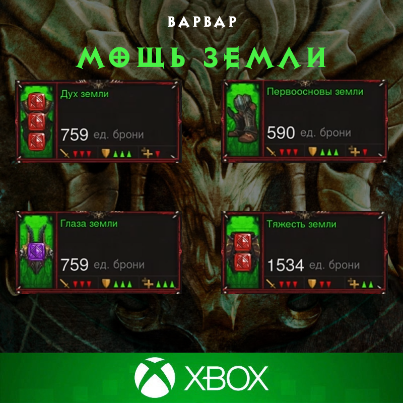 Комплект: Мощь земли (Xbox)