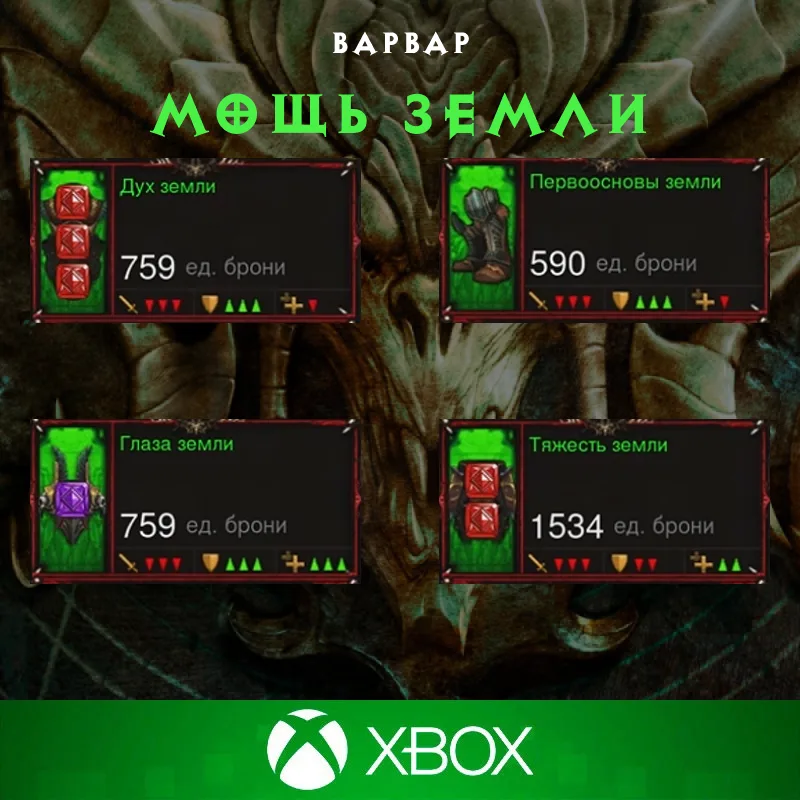 Комплект: Мощь земли (Xbox)