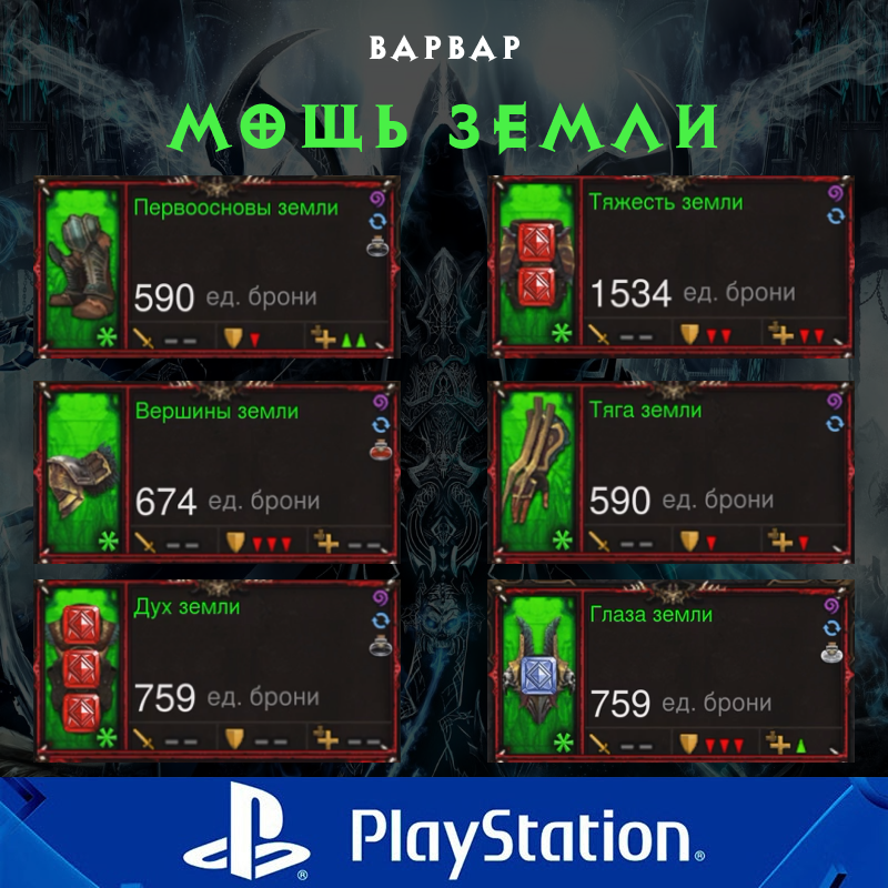 Комплект: Мощь земли (PlayStation)