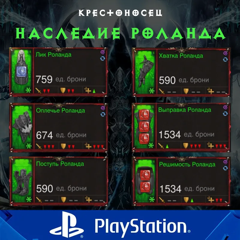 Комплект: Наследие Роланда (PlayStation)