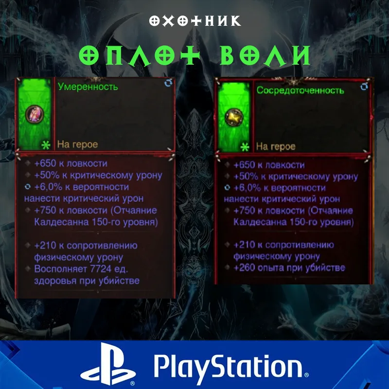 Комплект: Оплот Воли (PlayStation)