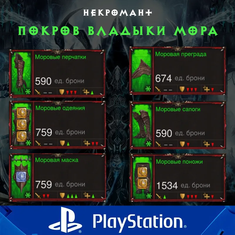 Комплект: Покров Владыки мора (PlayStation)