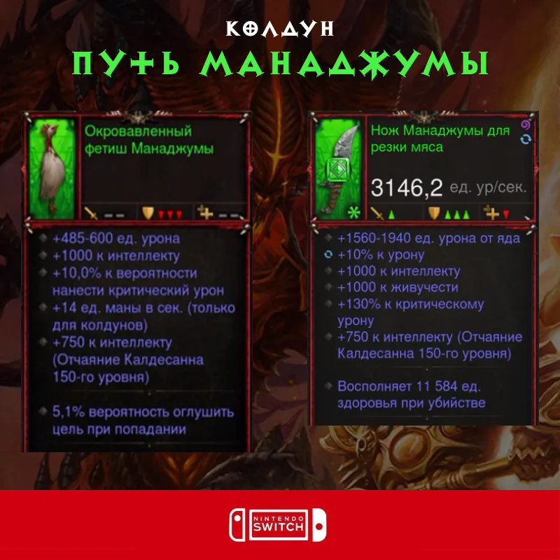 Комплект: Путь Манаджумы (Nintendo Switch)
