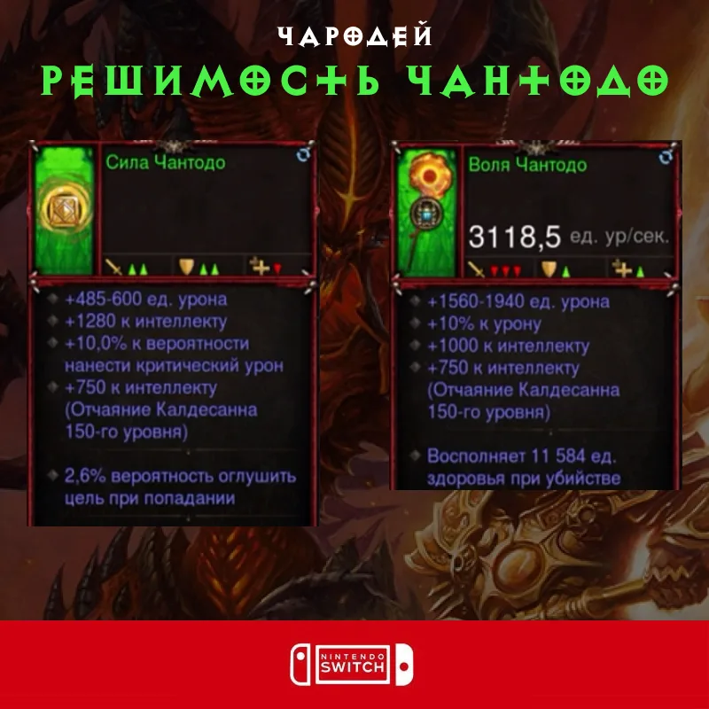 Комплект: Решимость Чантодо (Nintendo Switch)