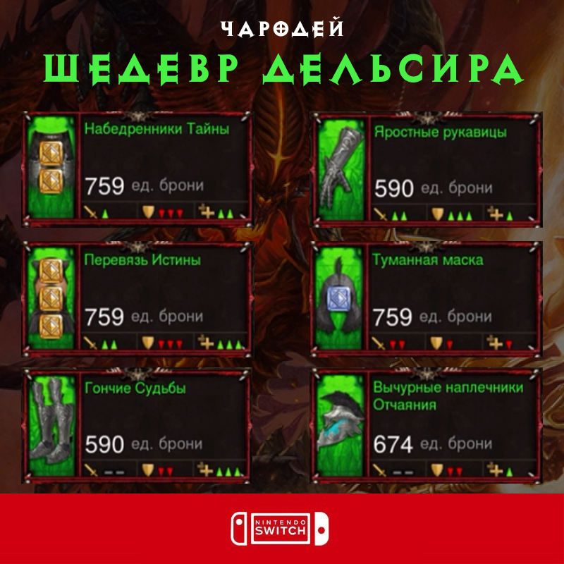 Комплект: Шедевр Дельсира (Nintendo Switch)
