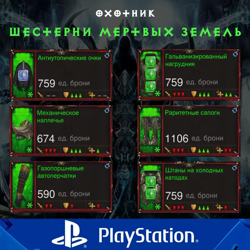 Комплект: Шестерни Мертвых Земель (PlayStation)