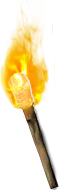Факел адского пламени / Hellfire Torch, талисман (75 ур)