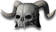 Гигантский череп / Giant Skull, голова (65 ур)