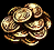 D4 Gold pile